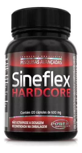 Super Thermo Sineflex Hardcore 150 Caps Power Supplements Sabor