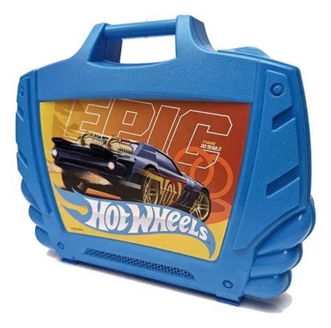 Maleta Porta Carrinhos Hot Wheels Sortidos Blanc Toys Onde brincar vai além da imaginação