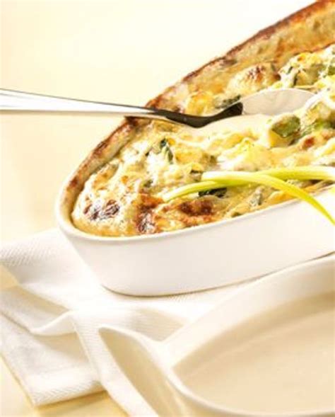 Gratin de courgettes à la Cancoillotte pour 4 personnes Recettes Elle