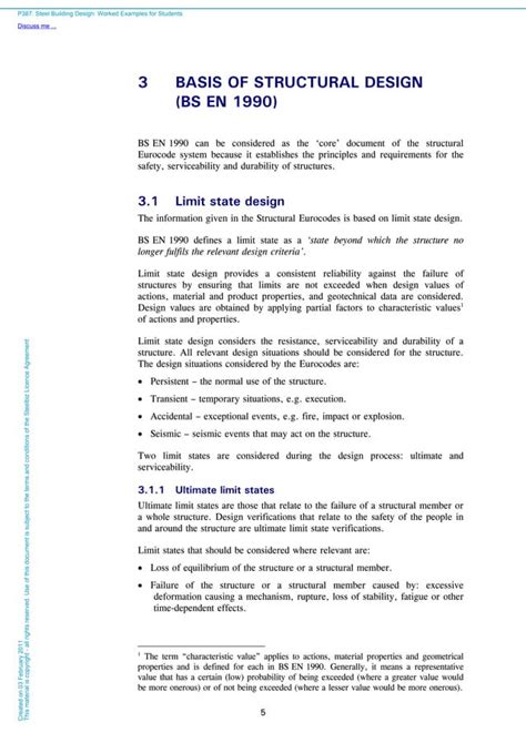 Steel building design worked example | PDF