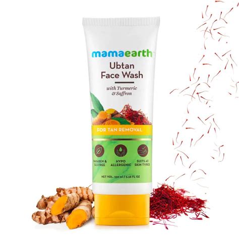 Mamaearth Ubtan Natural Face Wash For All Skin Type With Turmeric