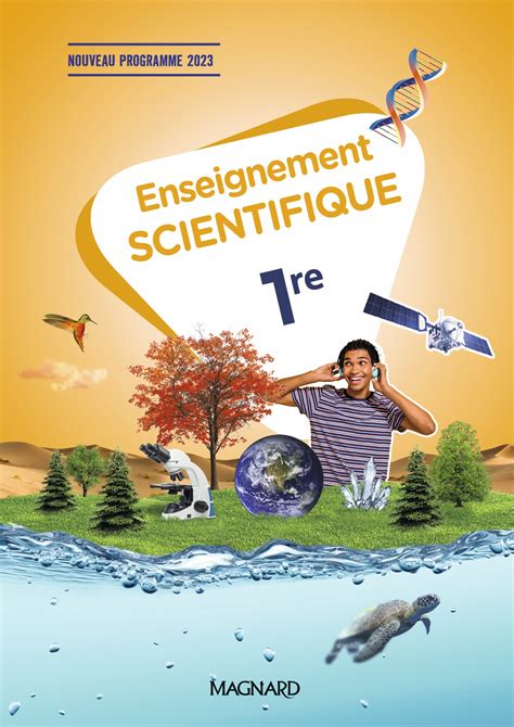 Enseignement Scientifique 1re 2024 Manuel Cahier Magnard