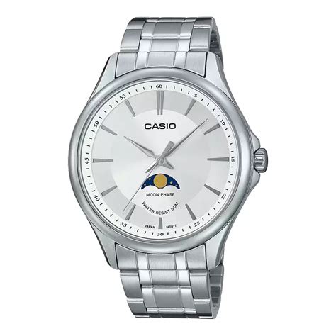 Jual Casio Jam Tangan Pria Casio General Mtp M D Avdf Men Moon Phase