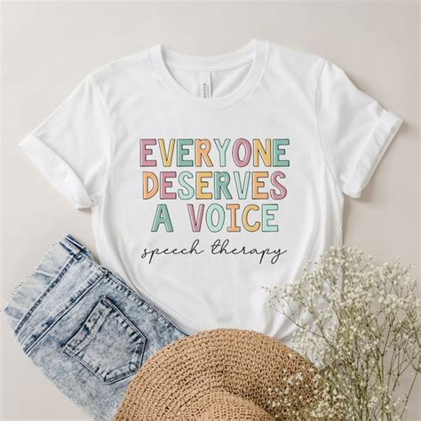 Everyone Deserves A Voice Speech Pathologist Etsy