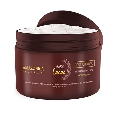 AMAZÓNICA Mascarilla Post Química Cacao 260 Ml Línea Estética