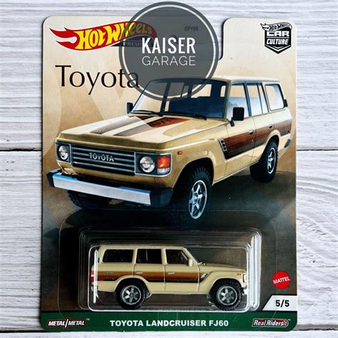 Hot Wheels Premium Car Culture Toyota Landcruiser FJ60 Hobbies