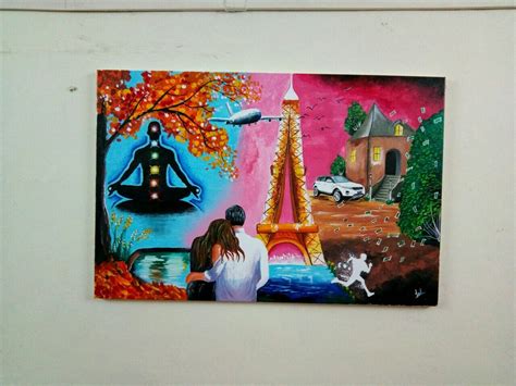 Theme based painting | Art pages, Painting, Art