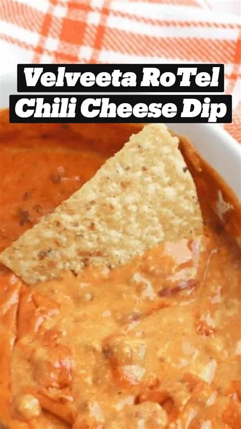 Velveeta Rotel Chili Cheese Dip Artofit