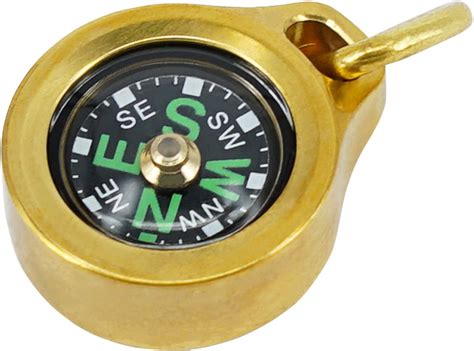 Mecarmy Cmp Titaniumbrass Grade Compass Teardrop Shaped Survival Compass Waterproof Ipx5