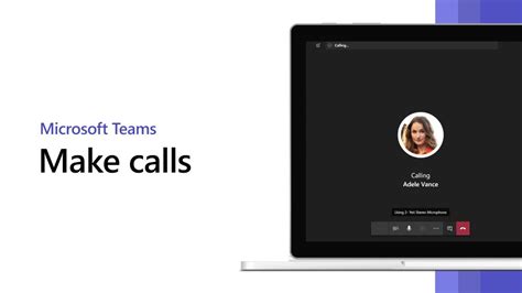 How To Make Calls With Microsoft Teams Youtube