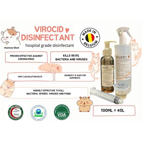 Free Gift Buy Free Virocid Disinfectant Ml Ready To Use