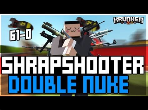 Flawless Sharpshooter Double Nuke Krunker Io Youtube