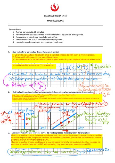 Af Macroeconom A Pr Ctica Dirigida Oa Y Da Pr Ctica