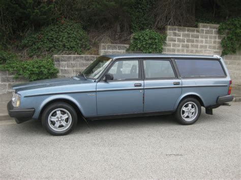 1984 VOLVO 240 245 GLT TURBO WAGON OVERDRIVE YV1AX4750E1535835