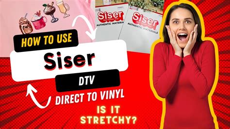 Siser Easycolor Dtv Direct To Vinyl For Inkjet Printers Your