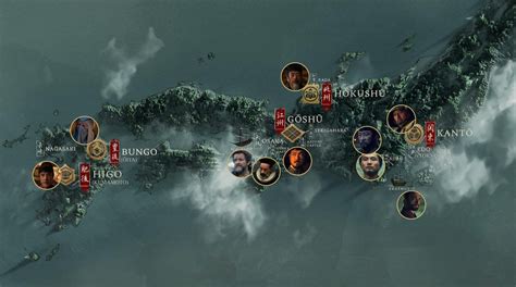 Added a few characters to the map of Shogun to help visualize : r ...