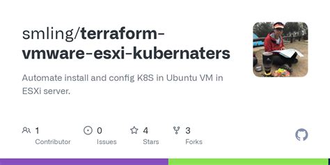 Github Smling Terraform Vmware Esxi Kubernaters Automate Install And