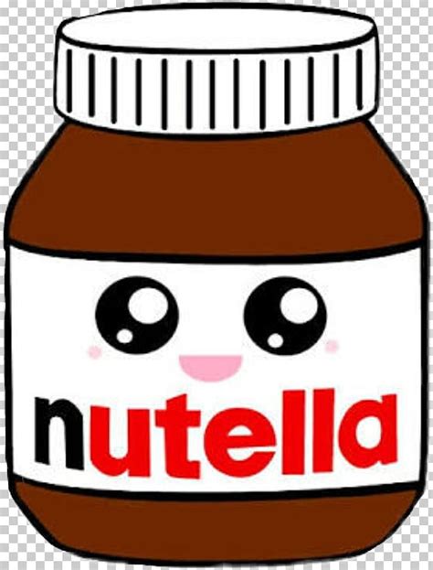 Drawing Nutella Kawaii PNG, Clipart, Artwork, Chocolate, Chocolate Spread, Cuteness, Drawing ...