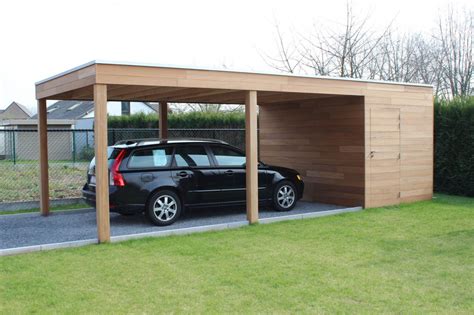 Carport Hout Carport Op Maat Woodstar Carports Houten Tuinhuizen