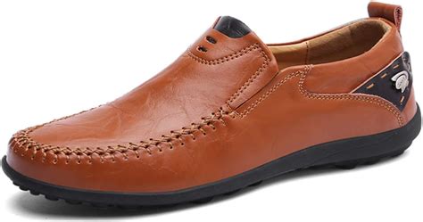 ExpertS Shoes Zapatos Informales para Hombre de Piel auténtica Zapatos