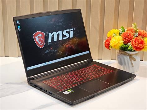 Msi GF63 Thin 10SCSR I7 10th Gen ICeLake 16GB RAM 256GB SSD 1TB HDD GTX