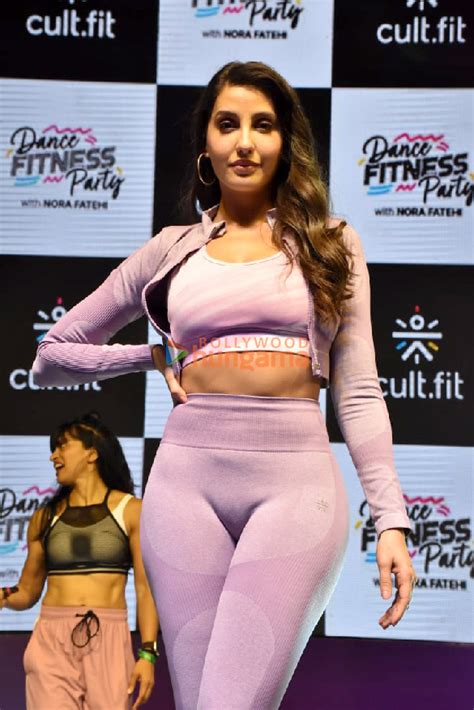 Photos Nora Fatehi Graces The Cult Fit Dance Fitness Party 1 Nora