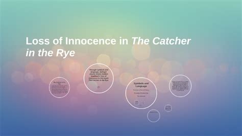 Loss of Innocence in The Catcher in the Rye by Jessica I on Prezi