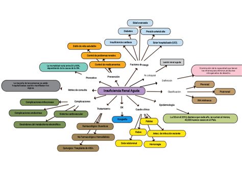 Insuficiencia Renal Aguda Mind Map