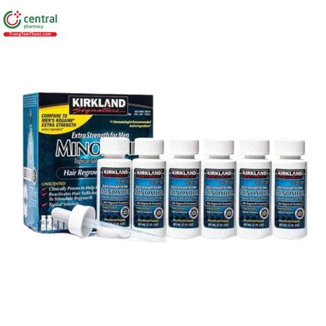 minoxidil  kirkland giai phap dieu tri chung hoi dau  nam gioi