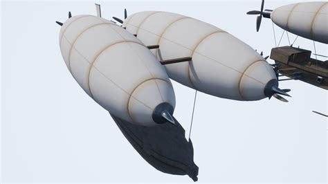 Fantasy Airship in Props - UE Marketplace