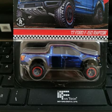 Hotwheels Rlc Ford F Raptor Blue Special Color Red Shopee Malaysia