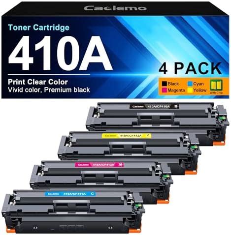 Amazon HP 410X Black High Yield Toner Cartridge Works With HP