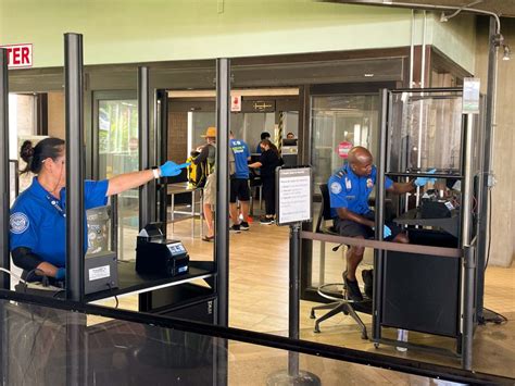 Canines, PreCheck move will cut historically long Kahului Airport lines ...