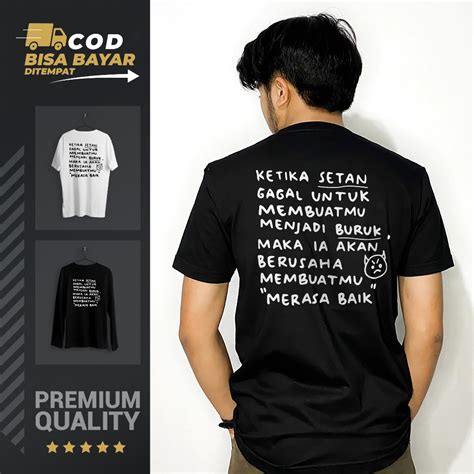 Jual Cocol Store Kaos Kata Desain Merasa Baik Shopee Indonesia