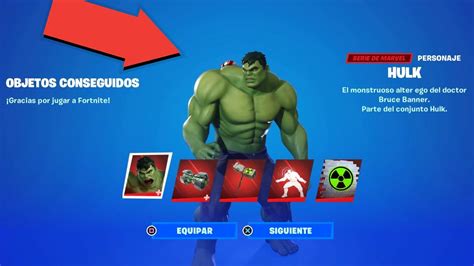 Como Conseguir La Nueva Skin Y Paquete De Hulk En Fortnite Temporada