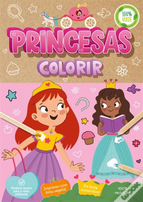 Livro Colorir Princesas - Princesas Colorir - Livro - WOOK