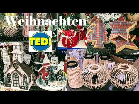 Tedi Weihnachtsdeko Und Winter Neuheiten Youtube