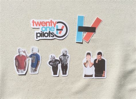 Twenty One Pilots Sticker Pack By Kaoticstickers On Etsy