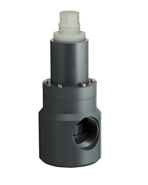 Plast O Matic Rvtx Series Pvc Relief Valve For Acids And Highly