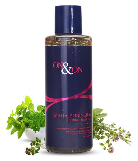 Buy Elements And Onandon On And On Maha Bhringraj Herbal Hair Oil 200 Ml Pack