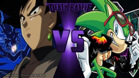 Goku Black Vs Scourge The Hedgehog Death Battle Fanon Wiki Fandom Powered By Wikia