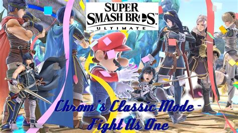 Ssbu Chrom’s Classic Mode Fight As One Youtube