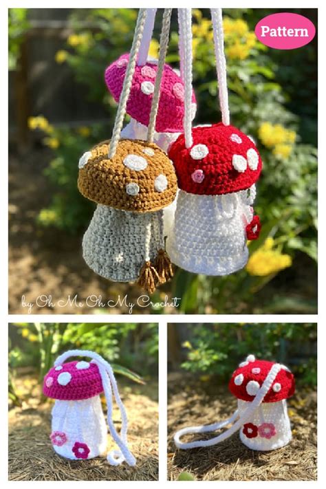 10 Mushroom Purse Crochet Patterns Page 2 Of 3