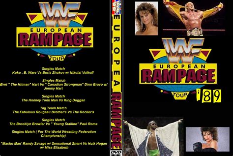 Wwf First Televised Uk Event Uk Rampage 1989 Etsy