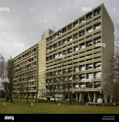 The Le Corbusier Designed Unite D Habitation Building Berlin