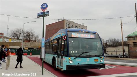 MTA New York City Bus 2018 Nova Bus LFS Articulated 5539 On The Bx12