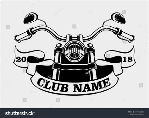 Biker Club Logo Vector Stock Vector (Royalty Free) 1197538555 | Shutterstock