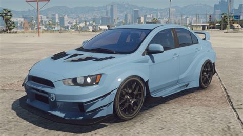 Mitsubishi Lancer Evo X Varis Type 2 Add On Fivem Gta 5 Mod