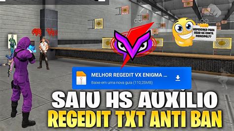 Regedit Xit Hs Aux Lio Atualizado Vx Enigma V De Anti Ban E Anti