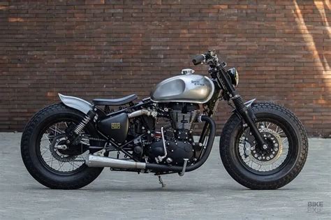 In Images Revisiting Royal Enfield Bullet 500 As A Pared Down Custom Bobber Gallery News